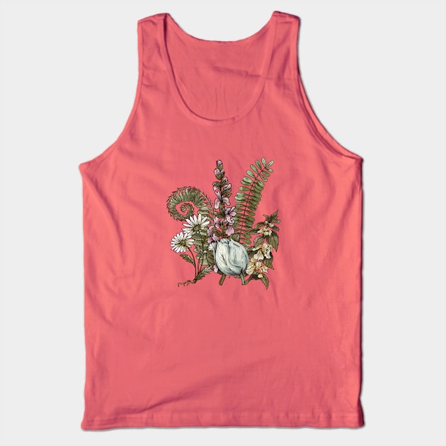Garden Lover cotaggecore shirt Tank Top by ISFdraw